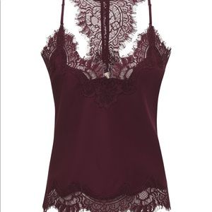 Velvet Laced Cami
